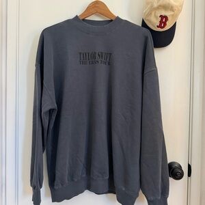 Taylor Swift Eras Tour Blue Crewneck Size Small
